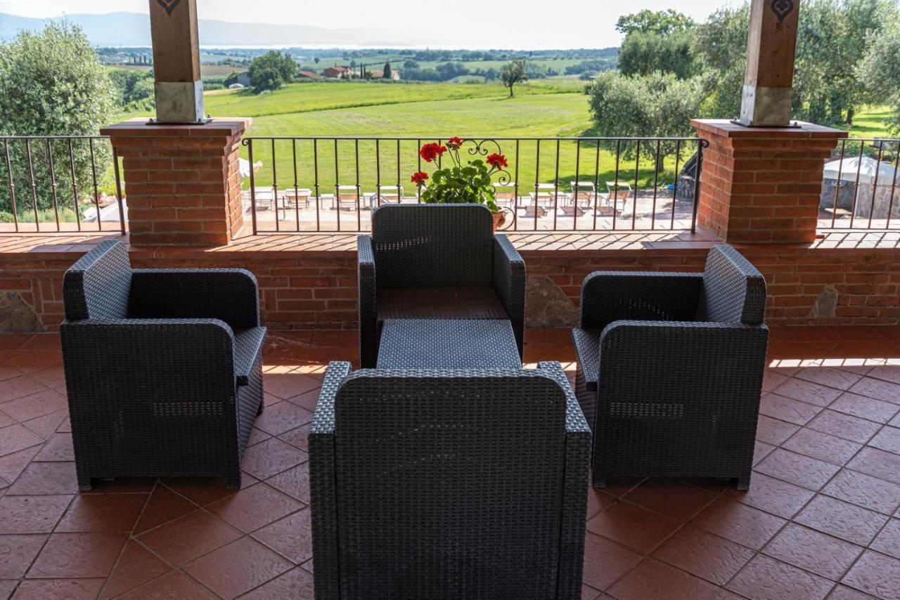 Locanda Poggioleone Castiglione del Lago Bagian luar foto